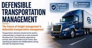 Defensible Transportation Management
